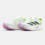Adidas Adizero Boston 12 White Black Green Pink - Зображення 3