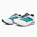 Adidas Adizero Boston 13 White Pure Teal - Зображення 2