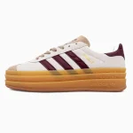 Adidas Gazelle Bold Cream Maroon