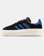 Adidas Gazelle Bold Platform Black Lucid Blue
