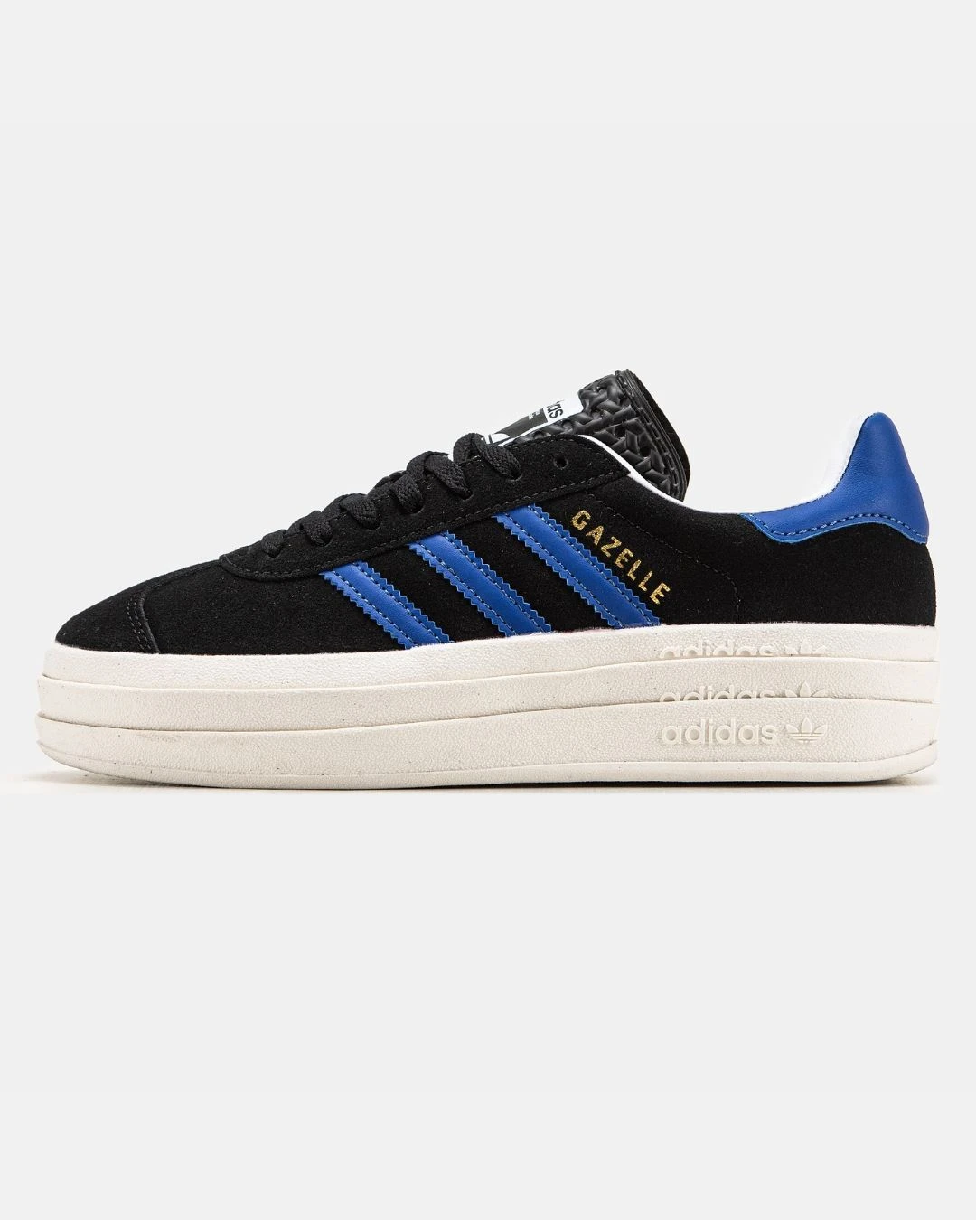 adidas-gazelle-bold-platform-black-lucid-blue-77510738379567 Adidas Gazelle Bold Platform Black Lucid Blue - Зображення 1