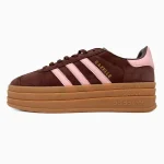 Adidas Gazelle Bold Platform Brown Pink