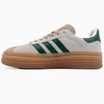 Adidas Gazelle Bold Platform Grey Green - Зображення 4