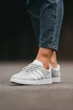 Adidas Gazelle White Grey - Зображення 2