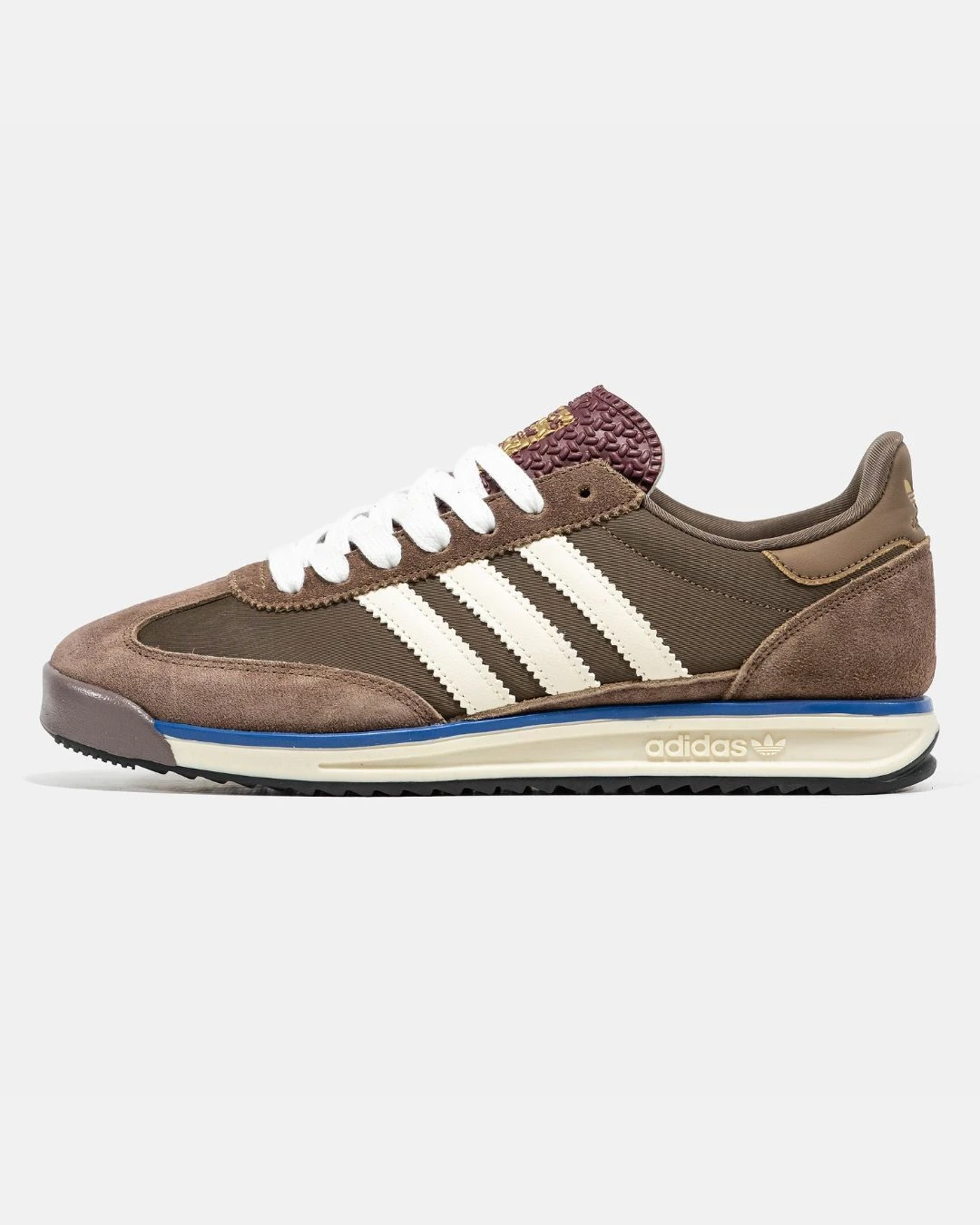 adidas-sl-72-brown-white-41018365715111 Adidas SL 72 Brown White - Зображення 1