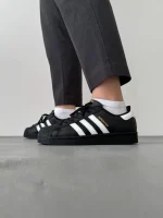 Adidas Superstar Core Black Cloud White - Зображення 6