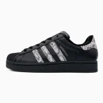 Adidas Superstar II Black Snakeskin