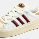 Adidas Superstar Platform Bonega White Red Cream - Зображення 6