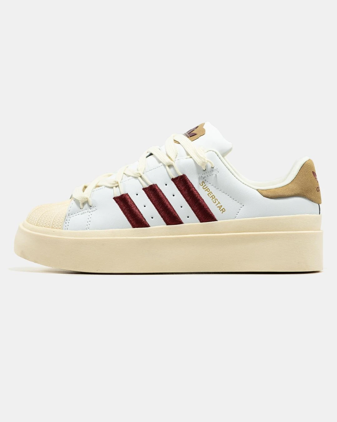 adidas-superstar-platform-bonega-white-red-cream-70320246775415 Adidas Superstar Platform Bonega White Red Cream - Зображення 1
