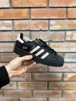 Adidas Superstar Smile Core Black Pink Foam - Зображення 7