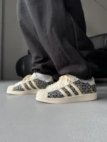 Adidas Superstar x Louis Vuitton Beige Black - Зображення 2