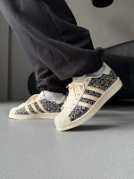 Adidas Superstar x Louis Vuitton Beige Black - Зображення 3