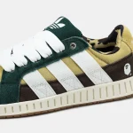 Adidas x Bape LWST Beige Green Brown - Зображення 5