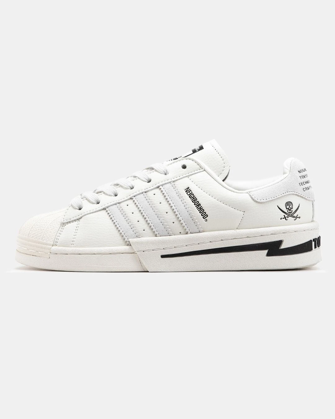 adidas-x-neighborhood-superstar-white-black-24576380190731 Adidas x Neighborhood Superstar White Black - Зображення 1