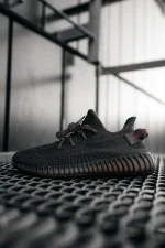 Adidas Yeezy Boost 350 v2 Black Reflective Laces - Зображення 3