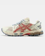 Asics Gel-Kahana 8 Beige Red Blue