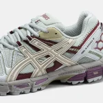 Asics Gel-Kahana 8 Grey Burgundy - Зображення 6