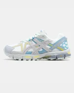 Asics Gel-Kahana 8 White Blue Yellow