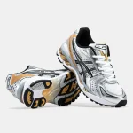 Asics Gel-Kayano 14 White Silver Black Gold - Зображення 2