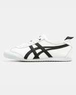 Asics Onitsuka Tiger Mexico 66 White Black Suede Toe