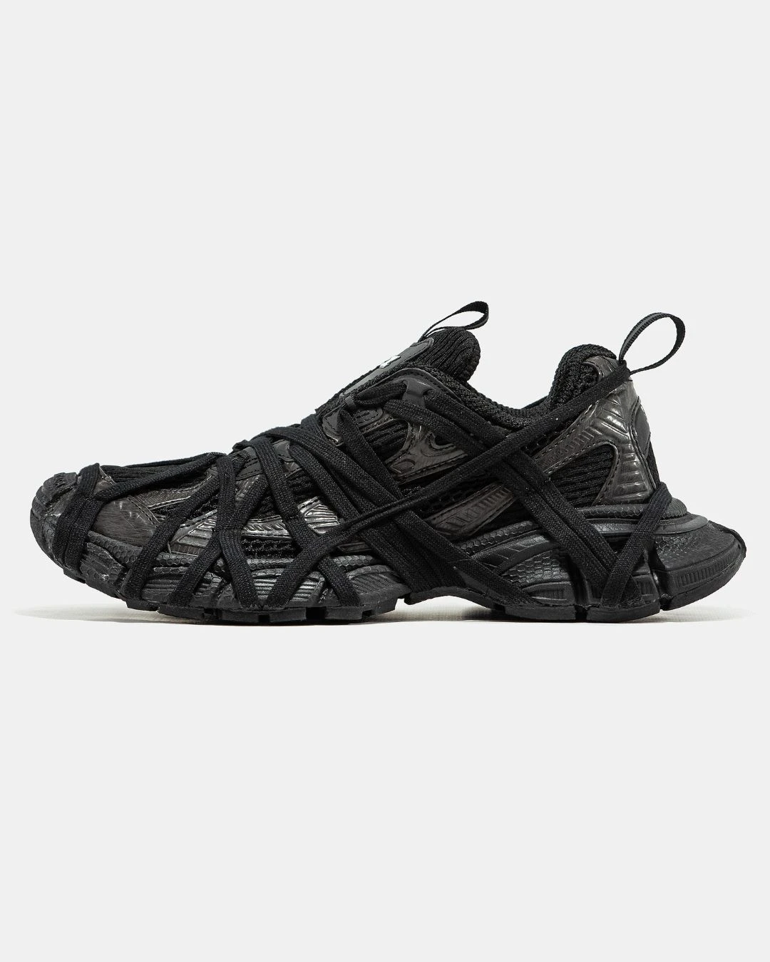 balenciaga-3xl-extreme-lace-sneaker-in-black-69447747568631 Balenciaga 3XL Extreme Lace Sneaker in Black - Зображення 1