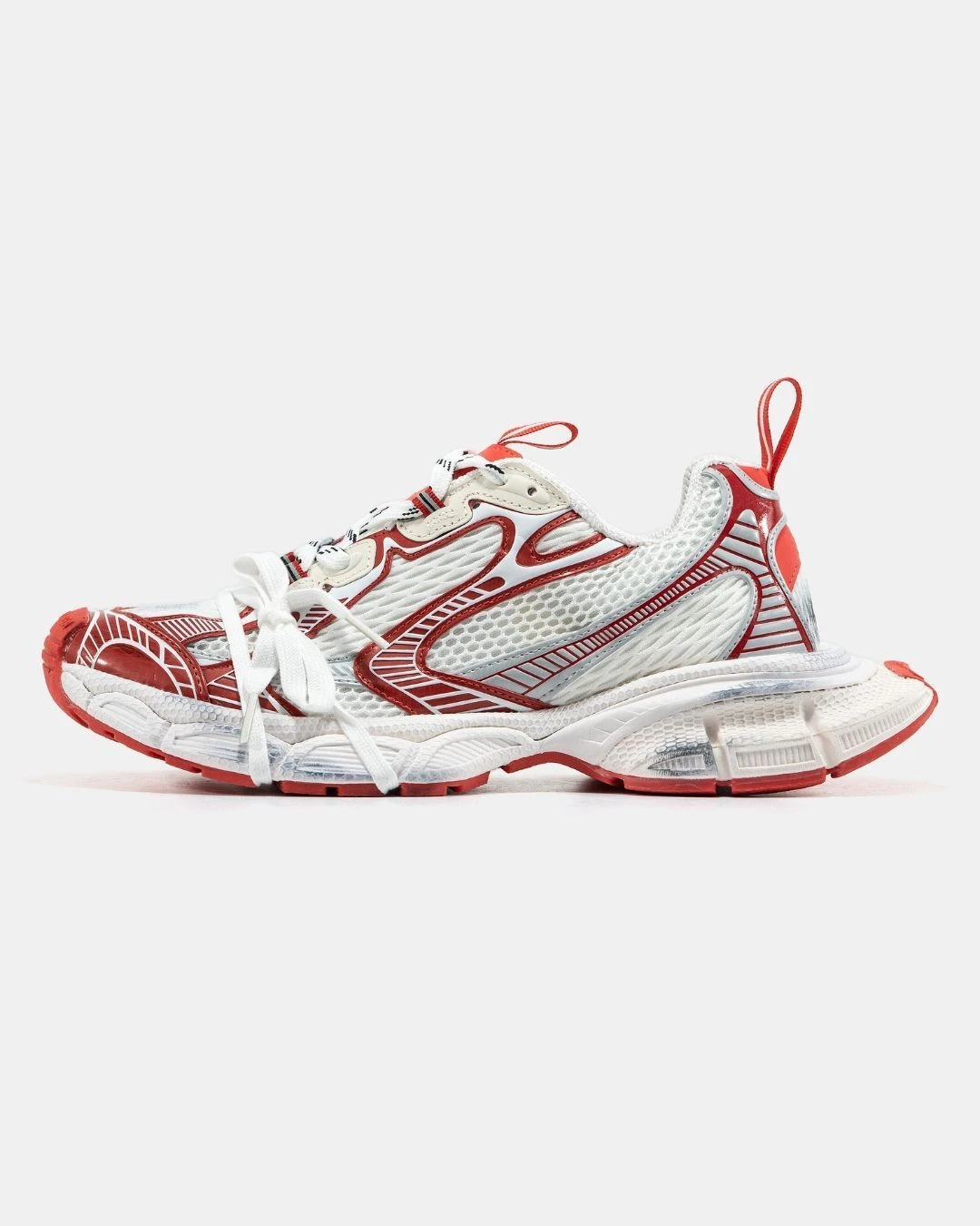 balenciaga-3xl-worn-out-white-red-23312472674429 Balenciaga 3XL Worn-Out White Red - Зображення 1