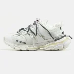 Balenciaga Track Trail Laces Sneaker in White lilac