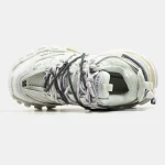 Balenciaga Track Trail Laces Sneaker in White lilac - Зображення 7