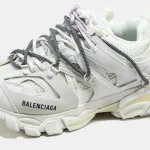 Balenciaga Track Trail Laces Sneaker in White lilac - Зображення 6
