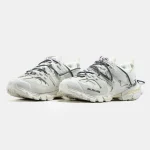 Balenciaga Track Trail Laces Sneaker in White lilac - Зображення 3