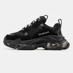 Balenciaga Triple S Clear Sole Black