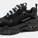 Balenciaga Triple S Clear Sole Black - Зображення 6