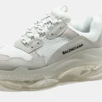 Balenciaga Triple S Clear Sole White - Зображення 6