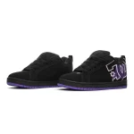 DC Shoes Court Graffik Black Purple - Зображення 3