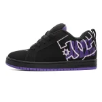 DC Shoes Court Graffik Black Purple - Зображення 4