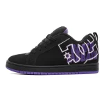 DC Shoes Court Graffik Black Purple