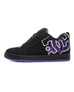 DC Shoes Court Graffik Black Purple