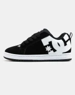 DC Shoes Court Graffik Black White