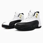Jordan 12 Retro Taaxi White Black - Зображення 2