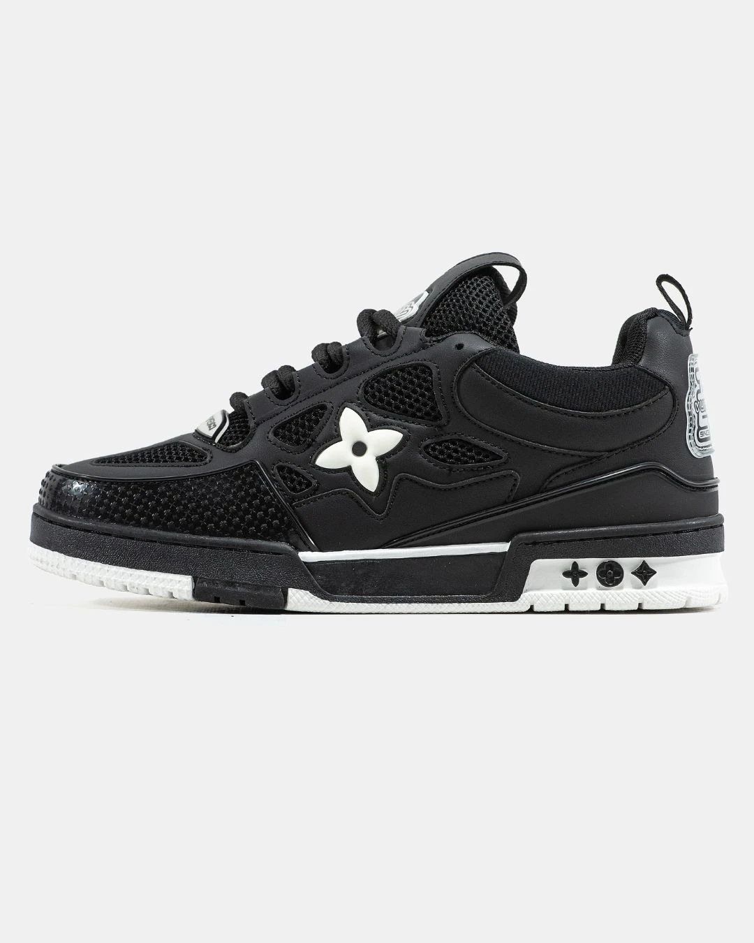 louis-vuitton-lv-skate-sneaker-black-white-58078426399938 Louis Vuitton LV Skate Sneaker Black White - Зображення 1