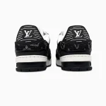 Louis Vuitton LV Trainer White Black - Зображення 7