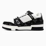 Louis Vuitton LV Trainer White Black - Зображення 5