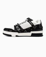 Louis Vuitton LV Trainer White Black
