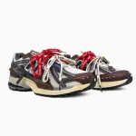 New Balance 1906A Grey Burgundy Extreme Laces - Зображення 2