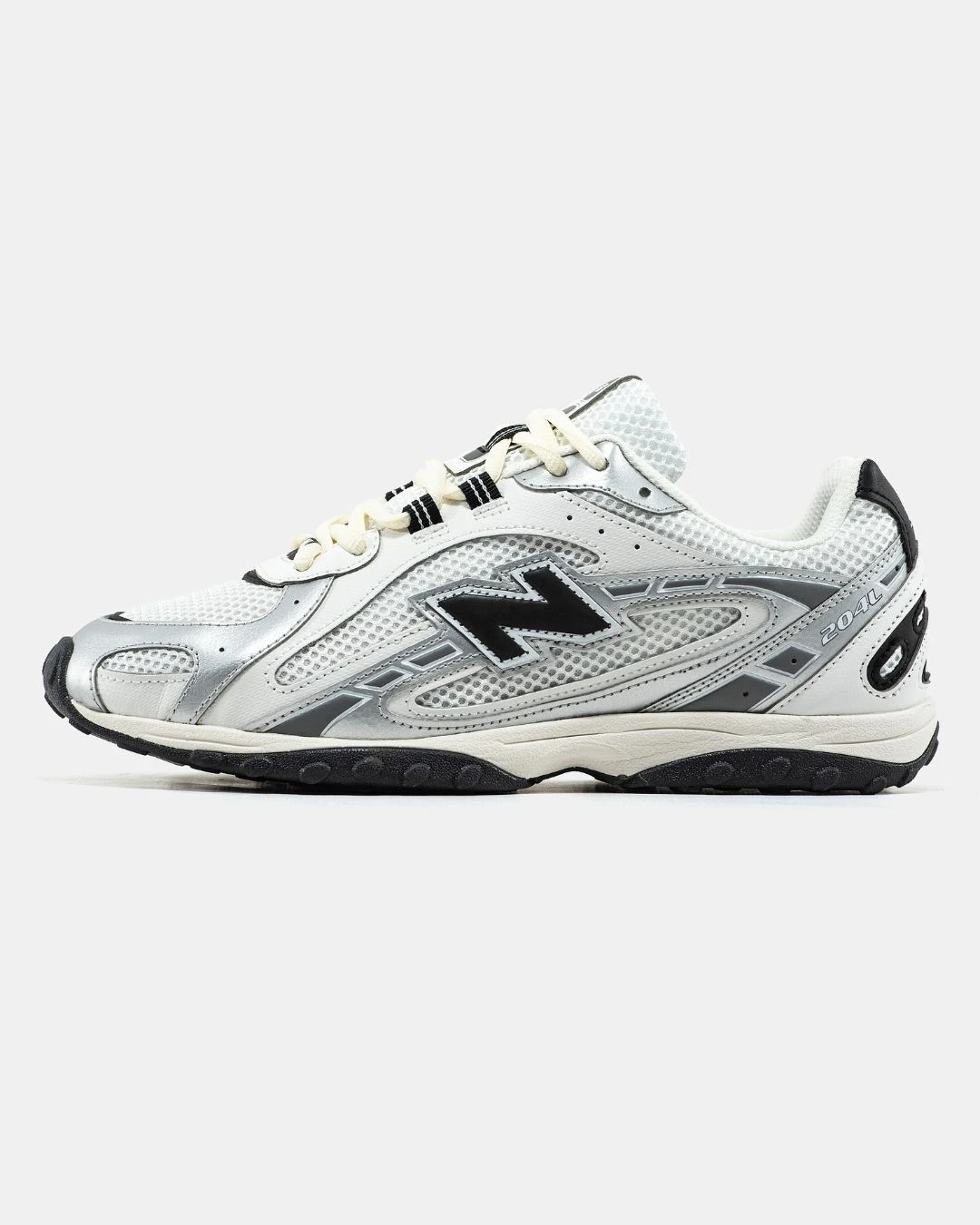 new-balance-204l-white-silver-black-63157844052389 New Balance 204L White Silver Black - Зображення 1