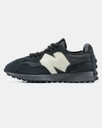 New Balance 327 Black Grey Cream