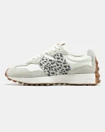 New Balance 327 White Leopard