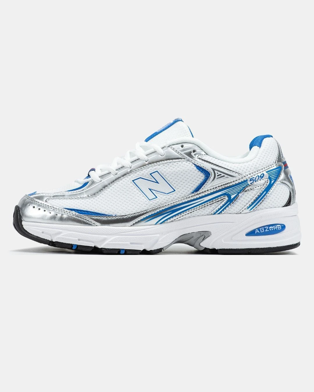 new-balance-509-white-blue-silver-90885300032280 New Balance 509 White Blue Silver - Зображення 1
