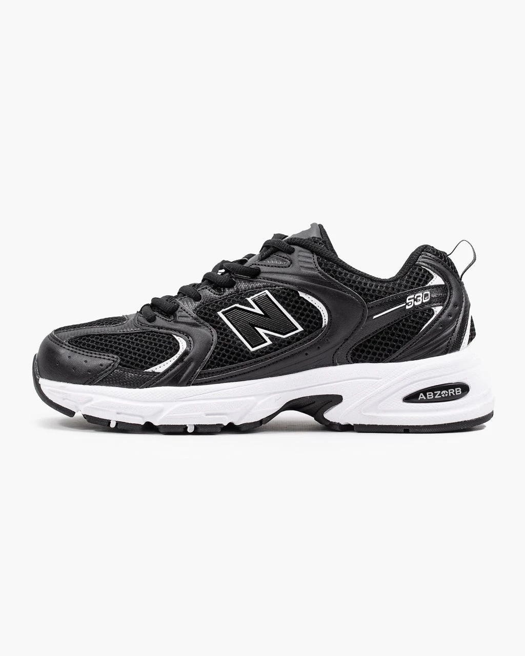 new-balance-530-black-white-49169051301317 New Balance 530 Black White - Зображення 1