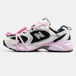 New Balance 530 Custom Silver Blue Pink - Зображення 5
